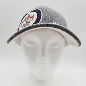 REEBOK | NHL Winnipeg Jets hockey flexfit fitted cap hat